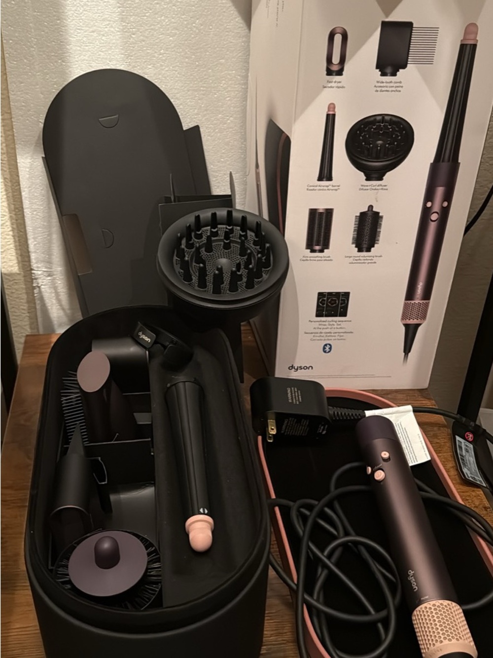 Dyson Airwrap id multi-styler and dryer Curly+Coily (Jasper Plum)